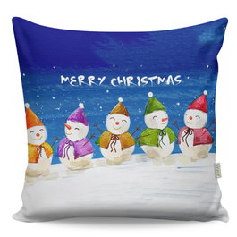 Aberto Design Cojín Multicolor 43 x 43 cm con Relleno de Silicona